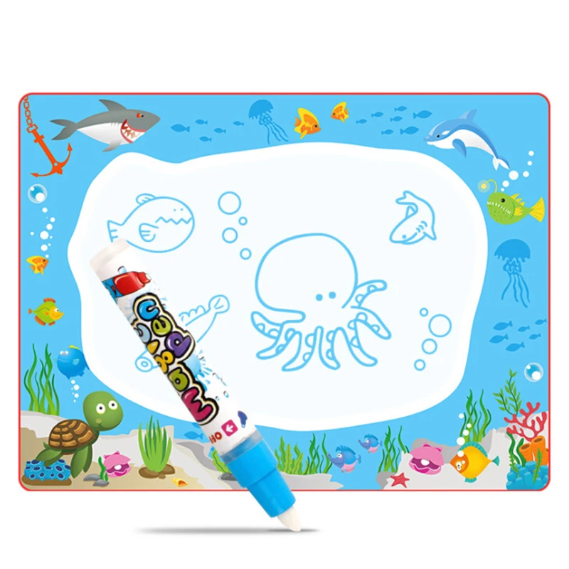 Дети ребенок вода, рисование, Живопись Написание мат плате & Magic Pen Doodle игрушка в подарок