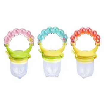 

New Baby Hand Bells Pacifier Happy Bite Bag Baby Safe Nipple Feeding Bottle