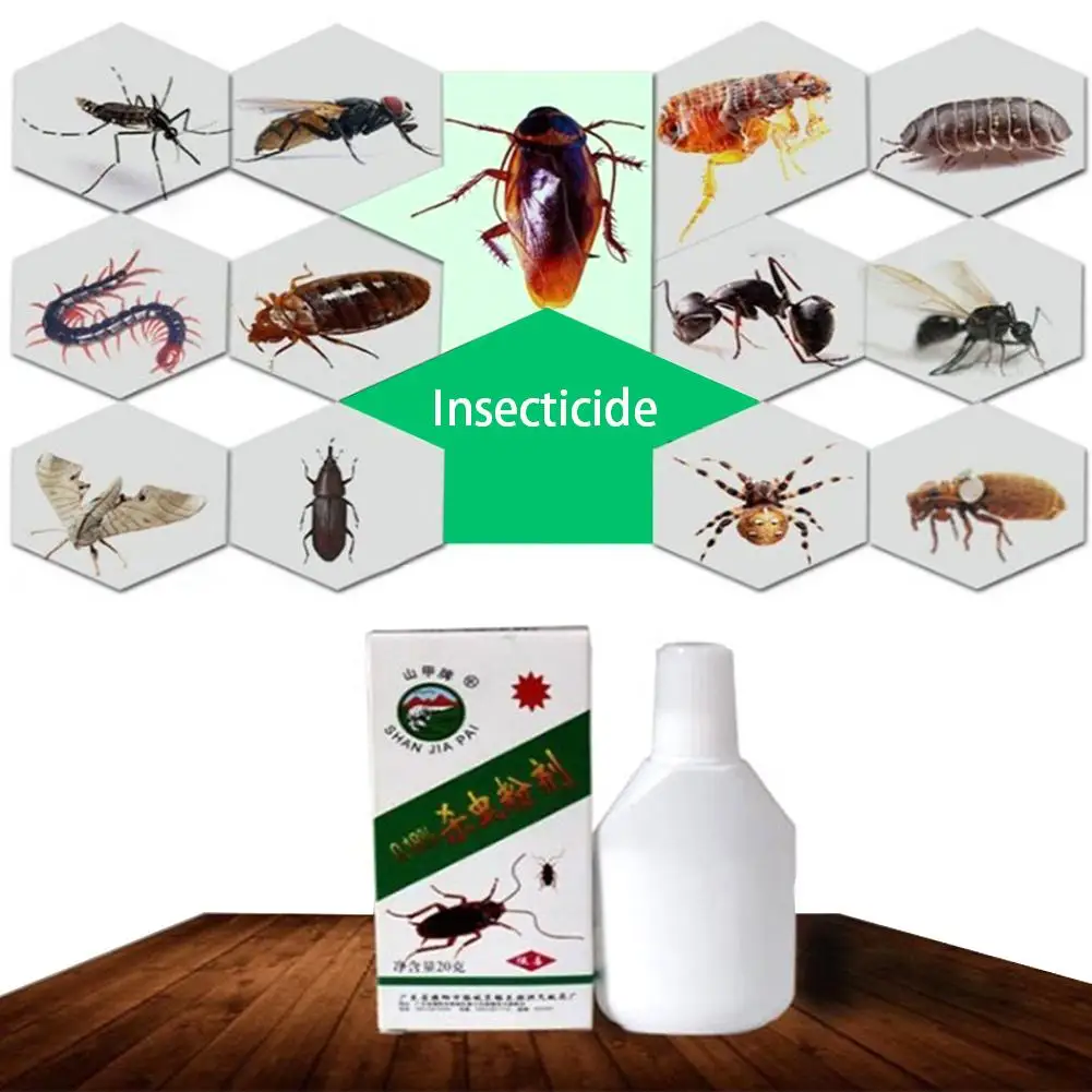 

Super Effective Cockroach Bug Killer Powder Bed Bug Drug Cockroach Insecticide Killing Ant Spider Scorpion Bait Repellent