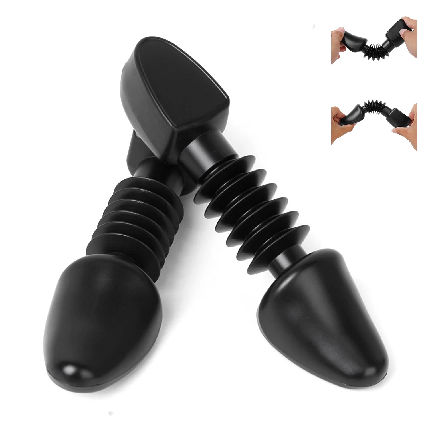 

Women Men Kids Shoe tensioner shoe stretcher Wedge frame spring for EU 30-34 Black