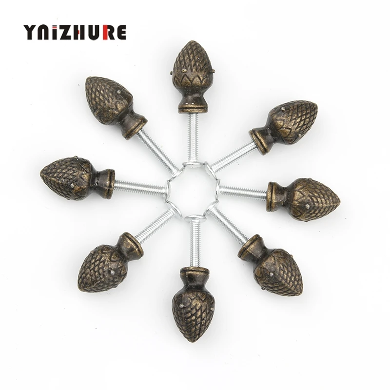 

Bronze Vintage Alloy Strawberry Knobs and Handles,Furniture Door Handle Cupboard Drawer Kitchen Pull Knob,10Pcs