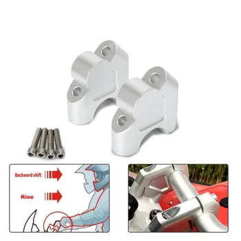 

Motorcycle 32MM Handlebar Handle Bar Riser Clamps Back Move Mount For BMW R1200GS LC ADV Rallye R1250GS 1G13 K50 R1200 R1250 GS