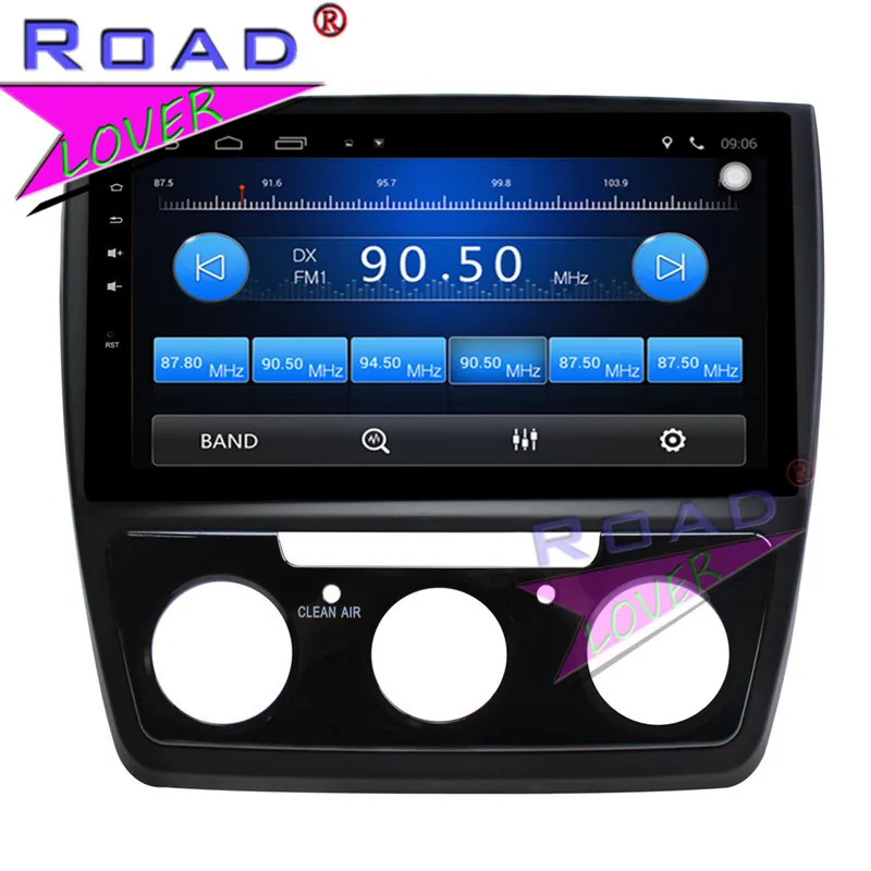 Clearance TOPNAVI Android 6.0 2G+32GB 10.1Inch Quad Core Car Media Center Player For Skoda Yeti 2016 Stereo GPS Navigation NO DVD MP4 2Din 2