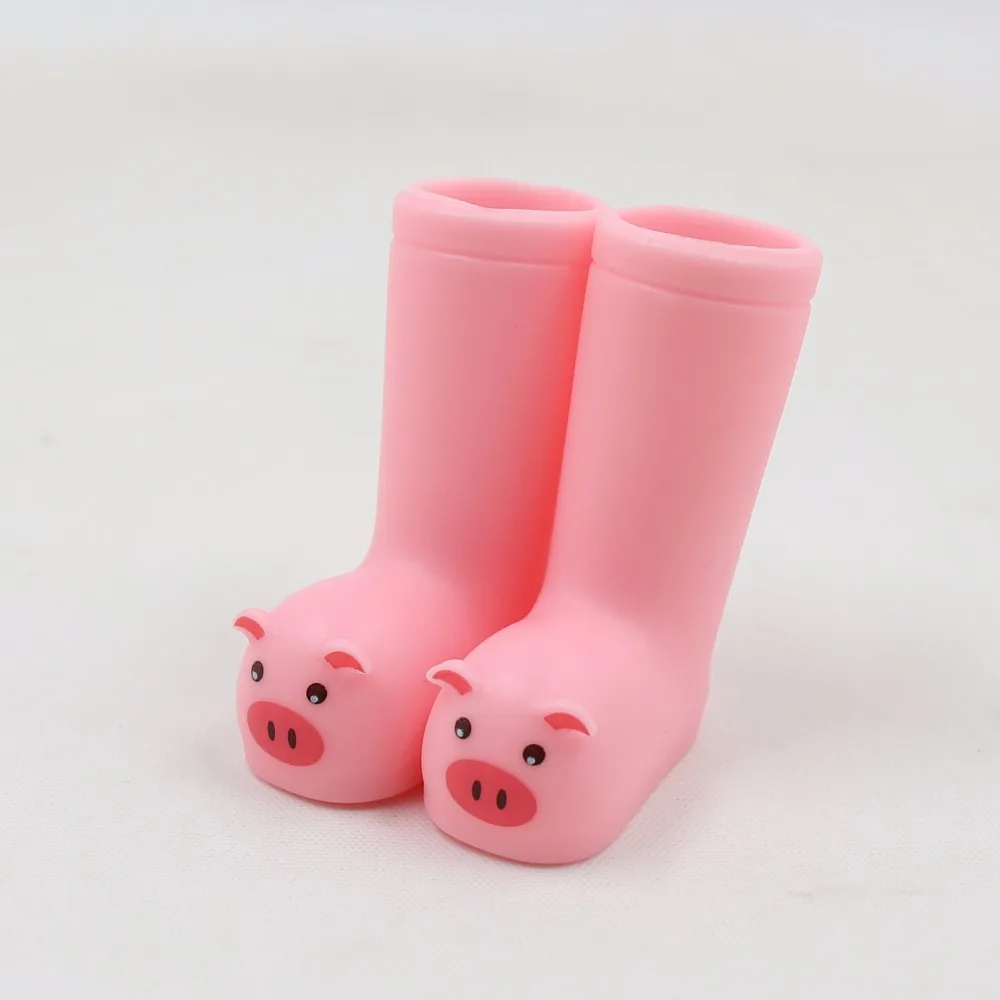 Neo Blythe Puppe Hübsche Plastiktiere Stiefel 6