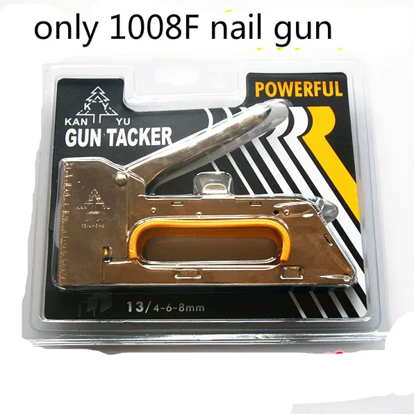

Strong Single Nail Gun only can use 1008F nail Door nail Hand Operated Staple Gun wood nail gun