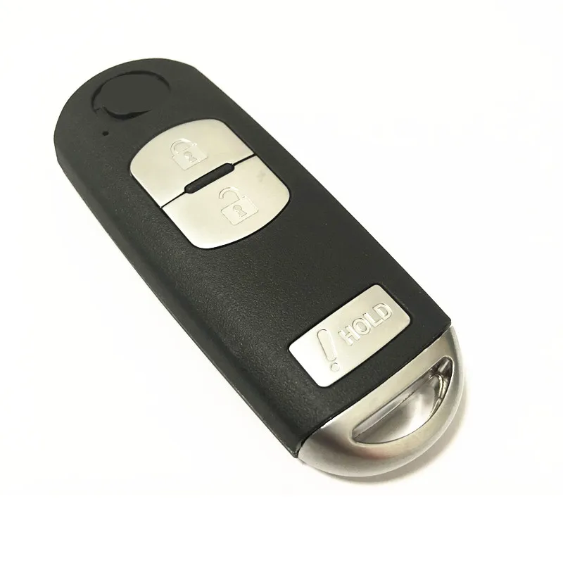 

2+1 Buttons Car Key with Original Board- FSK 315MHz & ID49 Chip - FOB for Mazda CX-3 CX-5 Speed 3 3 6 Miata 2014-2016 FCC