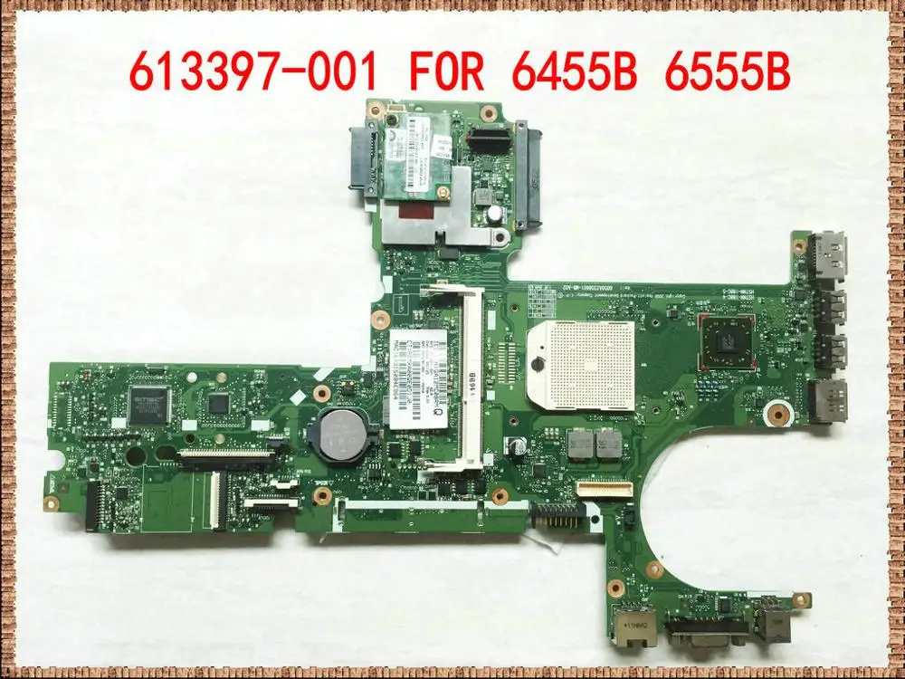 613397-001 для HP Compaq Probook 6445b 6455b 6555b материнская плата ноутбука ПК HD 4250 100%