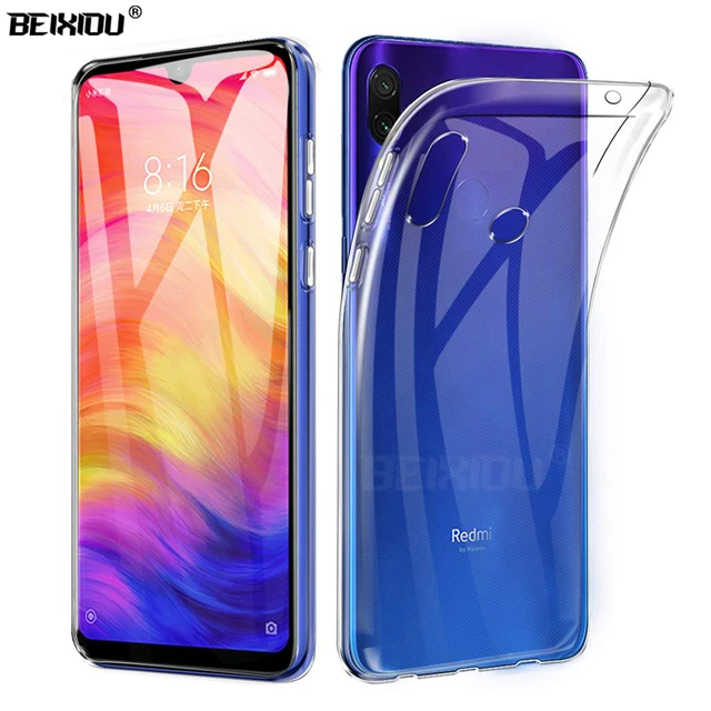 Case For Xiaomi RedMi Note 7 Pro TPU Silicon Clear