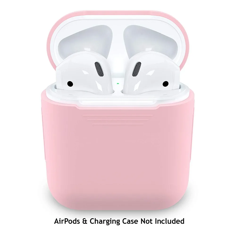 

Accessories For Apple Airpods Case Air Pods Wireless Bluetooth Headset Charging Box Gel Silicone ShockProof Carrying Skin