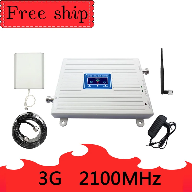 

Band 1 WCDMA 3g 2100MHZ cellular signal repeater booster 2100 MHZ cellular signal amplifier Whip Antenna