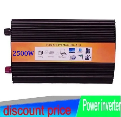 

DC naar AC 2500W Pure inverter 2500w/5000w 110vdc to 220vac Solar power Inverter Factory Direct Selling, DC110V TO AC 220V