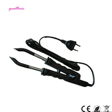 2 шт. напряжение 110 v-220 v Температура постоянного для выпрямления прядей для наращивания Кератиновое укрепление fusion Тепло Разъем Уход за волосами Инструменты для укладки волос