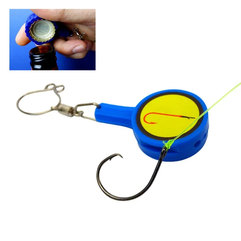 Outil Multifonction Noir Pour Pêche - Tondeuse à Ligne, Aiguiseur Hameçon, Noeud Et Nettoyant - Neuf