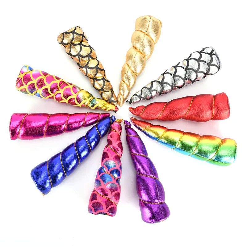 

Children Unicorn Party Hairband 1PC DIY Kids Glitter Unicorn Horns Headband Headwear Child Girls Hair Band Accessories