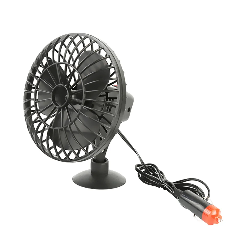 

2019 New 12V Electric Auto Car Fan Air Conditioner Vehicle Cooling Adsorption Adjustable Fan
