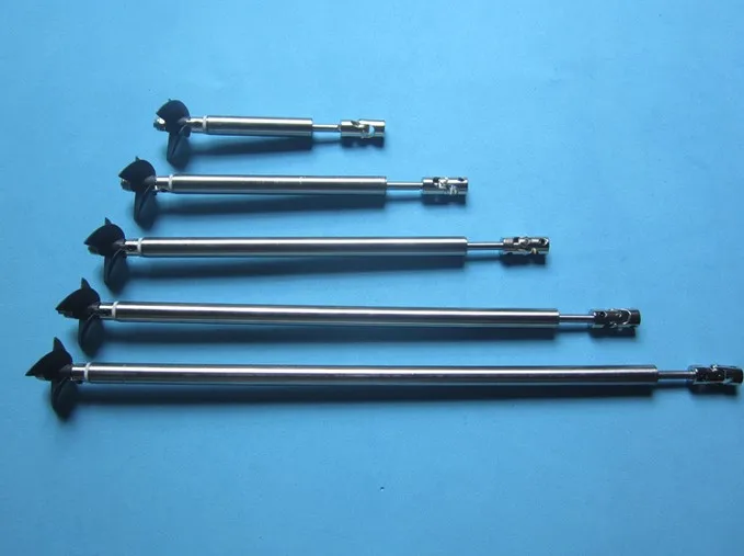 

Stainless Steel 4mm Boat Shaft Drive Shaft +Cardan Joint+3 Blades Propeller +Stainless Steel Shaft Sleeve+ Prop Nut For Rc Boat