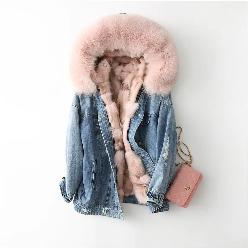 

MAYLOOKS 2018 new fashion fur coat 68663
