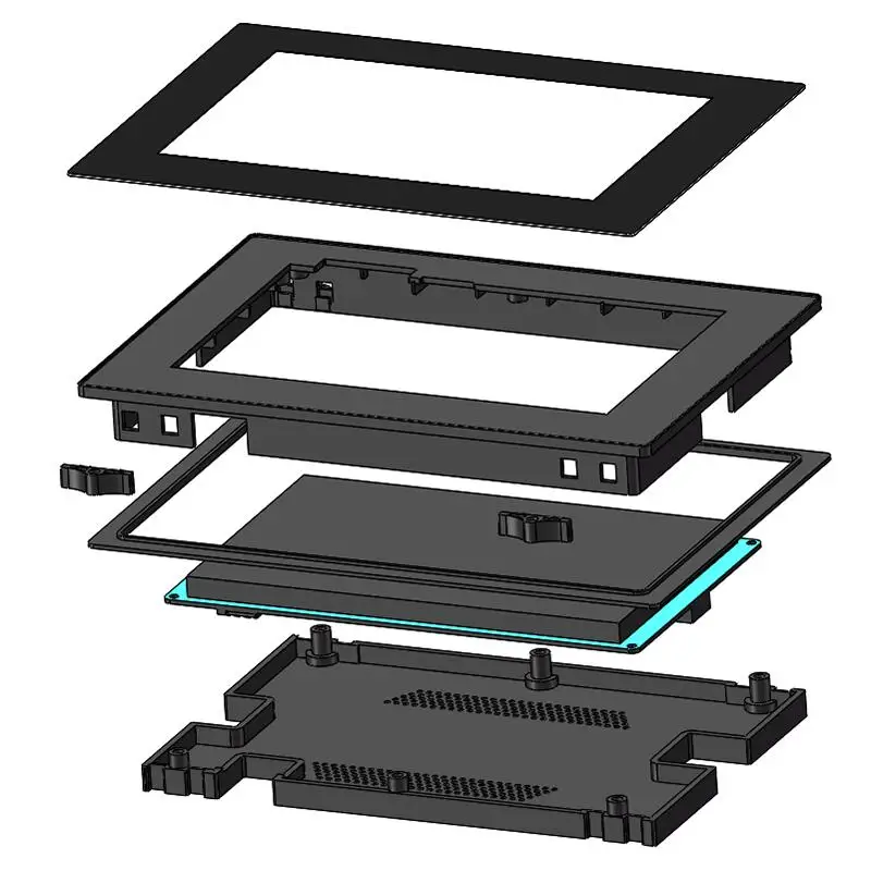 7," Nextion Enhanced HMI умный USART UART серийный TFT ЖК-модуль дисплей емкостный мультитач панель с корпусом