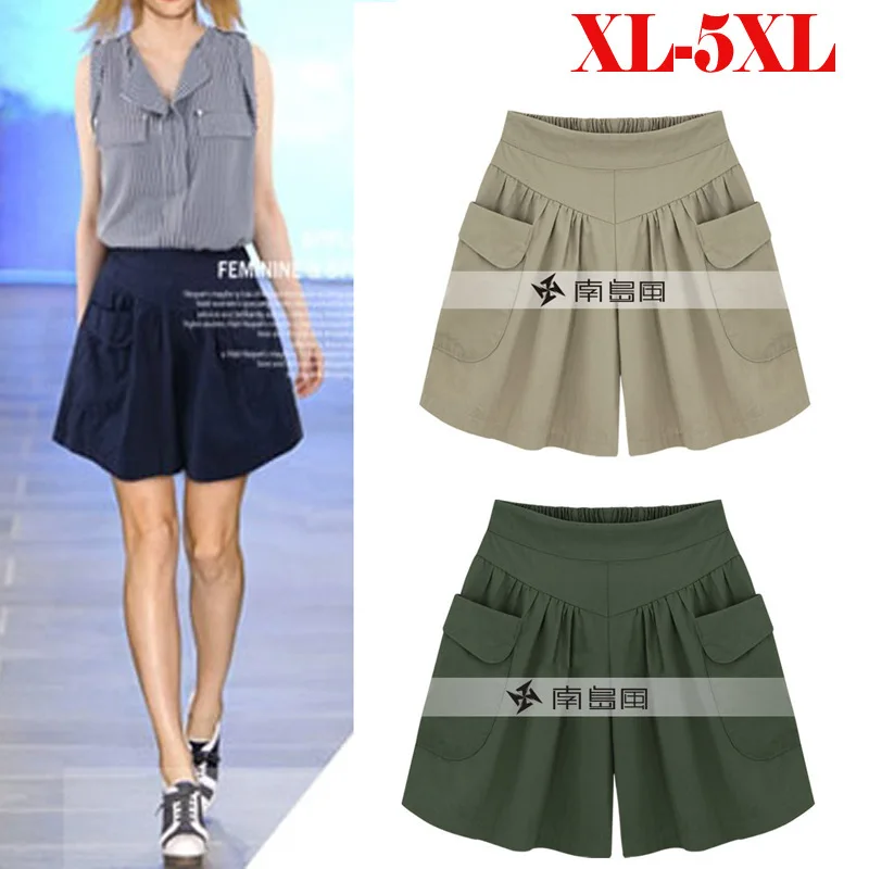  - European American New Fashion Summer Womens Casual Shorts Comfortable Breathable Shorts