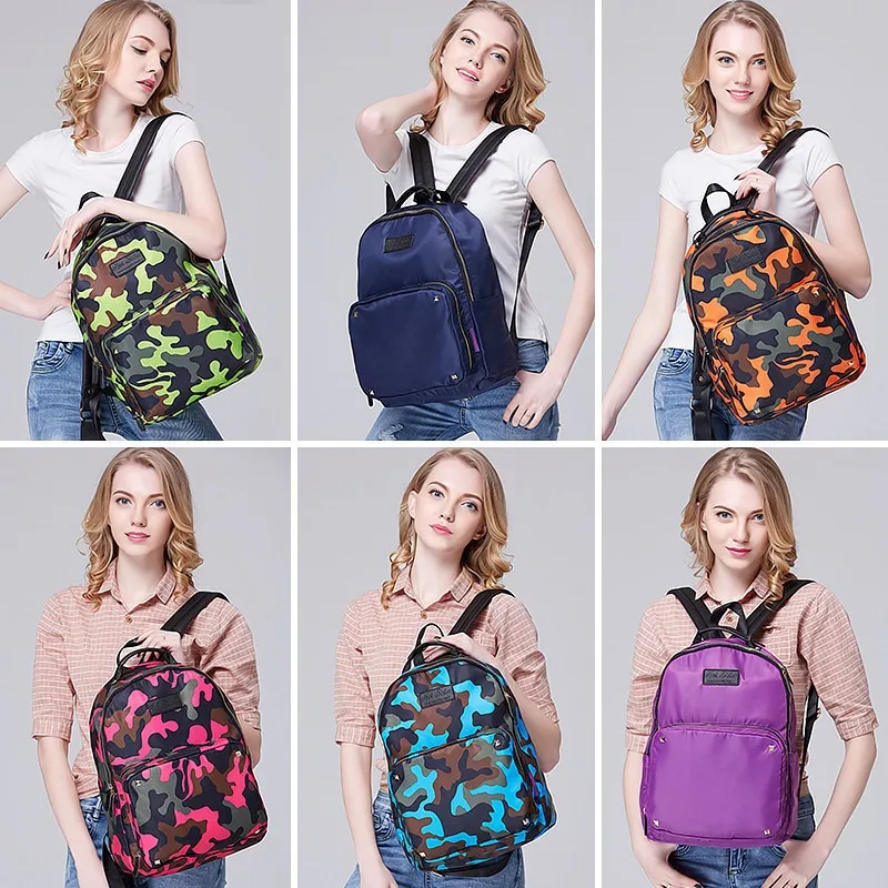 2018 Brand New Super Star Same Type Camouflage Machine Washable Mummy bag High-Quality Ladies Fashion Backpack02