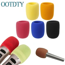 Мягкая утолщенная пенка для микрофона чехол для микрофона Губка крышка студия защитный гриль щит