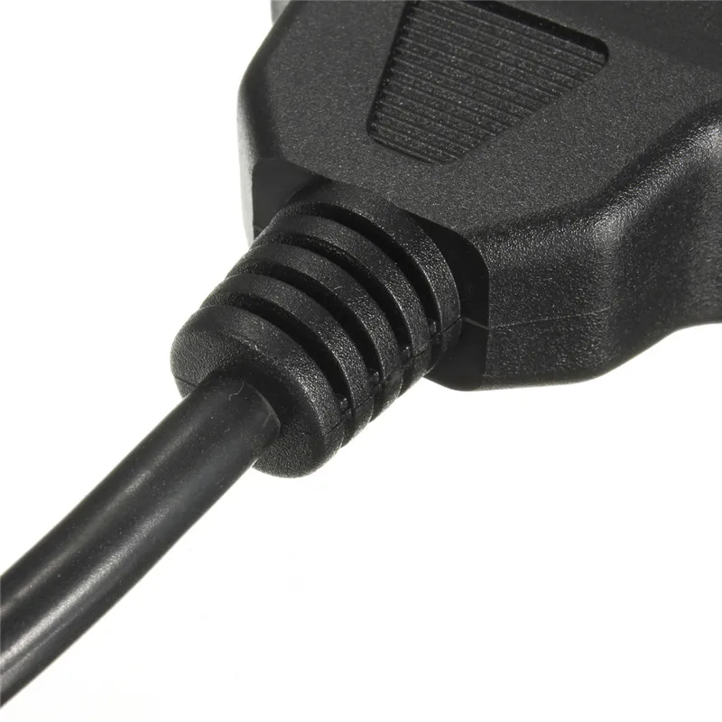 40 см 14 Pin Мужской до 16 Pin Женский ODB2 код считыватель сканер Диагностический кабель адаптер для NISSAN удлинитель соединительный кабель