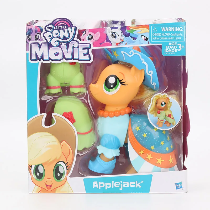 15 см игрушки My Little Pony оснастки Мода Флаттершай Рарити Эпплджек ПВХ фигурка домик игровой набор Коллекционная модель куклы