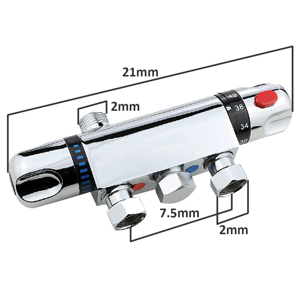 Термостатический смесительный клапан, труба термостат клапан, контроль температуры смешивания воды