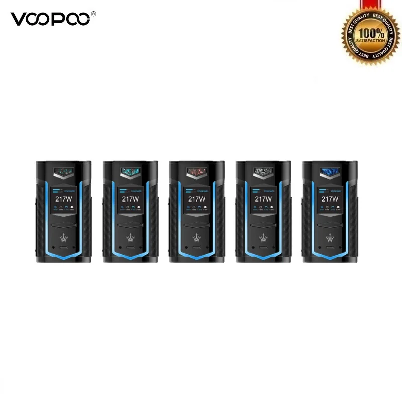Оригинальный модуль VOOPOO X217 TC Box Mod 217W GENE. FIT чип TFT экран питается от батареи