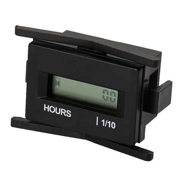digital lcd hour meter for motocross atv dirt bike diesel gasoline