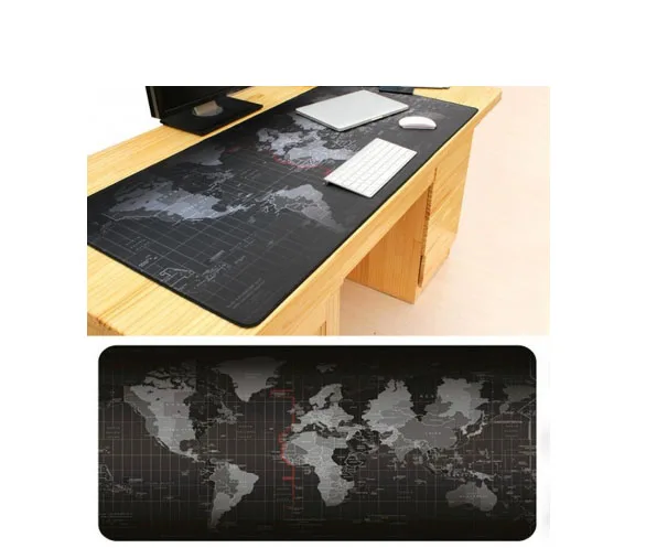 

Large tablet pad mat Size 900*400*3MM Mat Mousepad WORLD MAP Anti-Slip Mouse Pad Mice