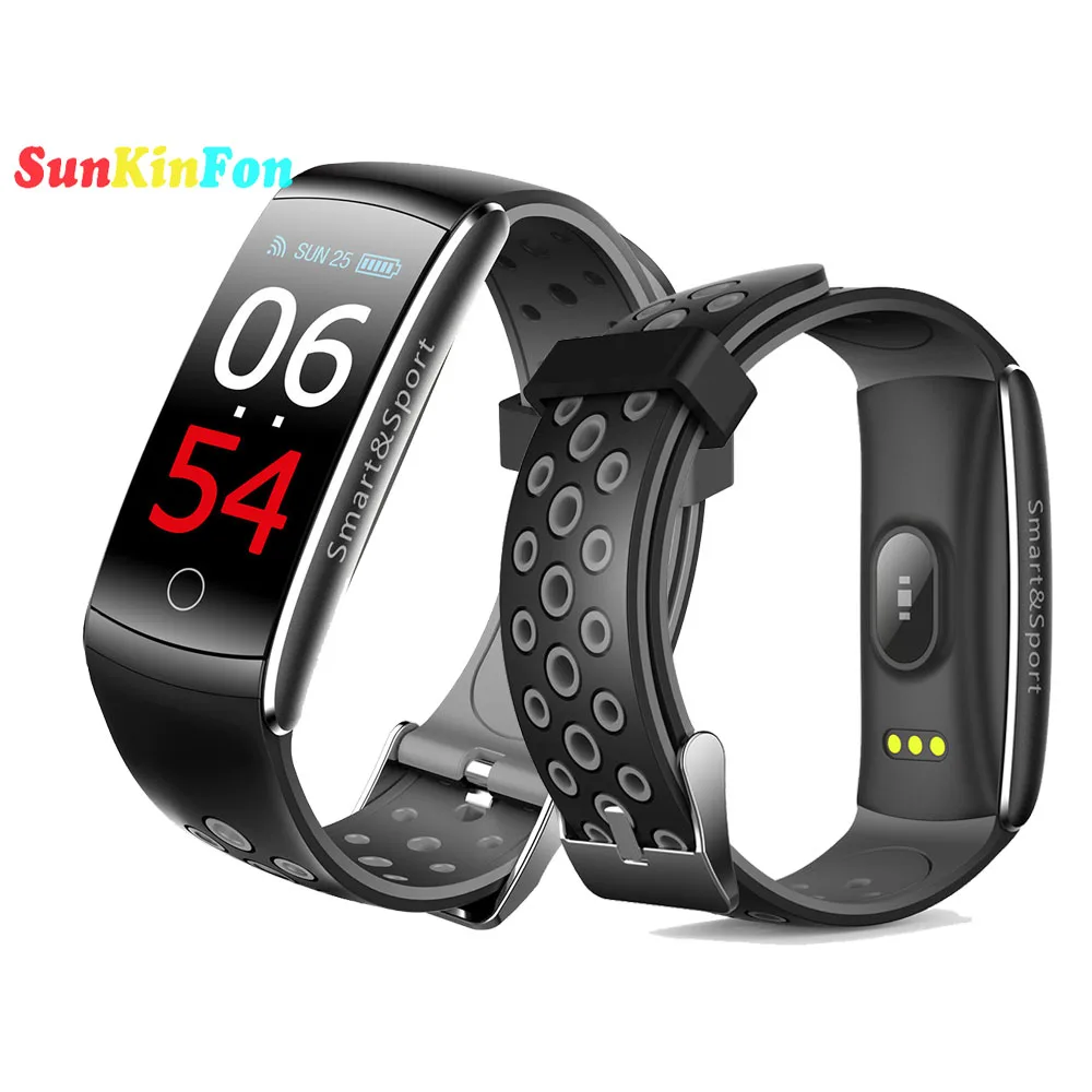 U26 Color Screen Smart Wristband Bracelet Dynamic Heart Rate Blood Pressure Oxygen Smart Band for Xiaomi Redmi Note 8 5 4X 4 3 2 U26 Color Screen Smart Wristband Bracelet Dynamic Heart Rate Blood Pressure Oxygen Smart Band for Xiaomi Redmi Note 8 5 4X 4 3 2