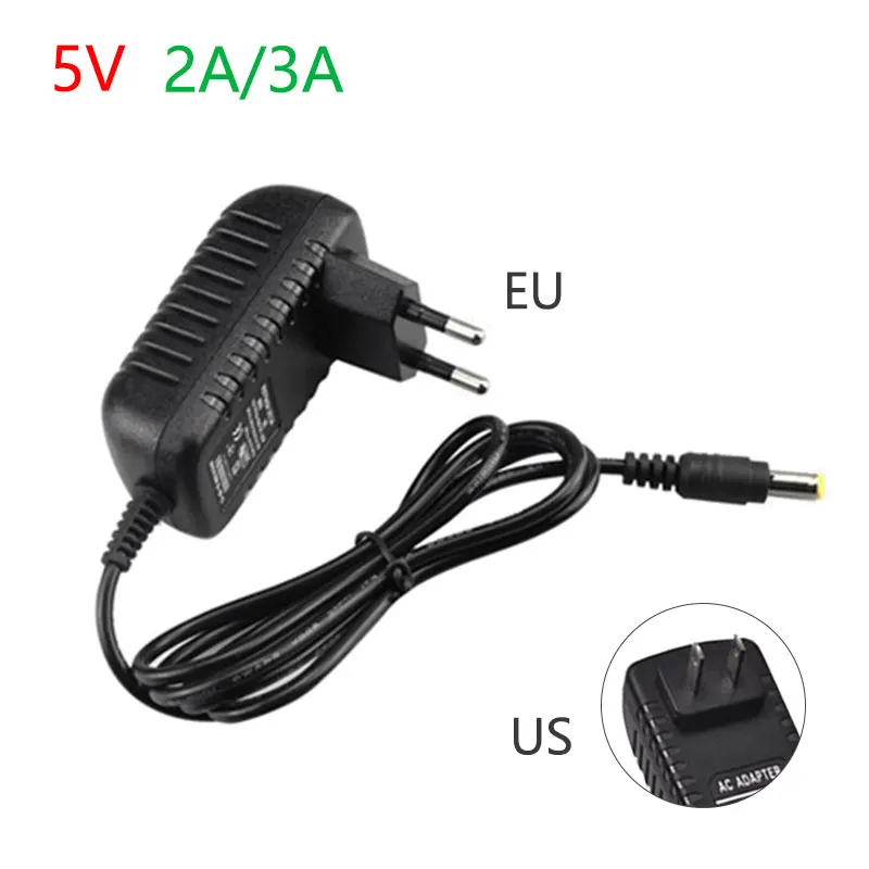 DC 5 V 24 V светодиодный Мощность адаптер 1A 2A 3A 4A 5A 6A 7A 8A светодиодный трансформаторы Светодиодные ленты Питание конвертер