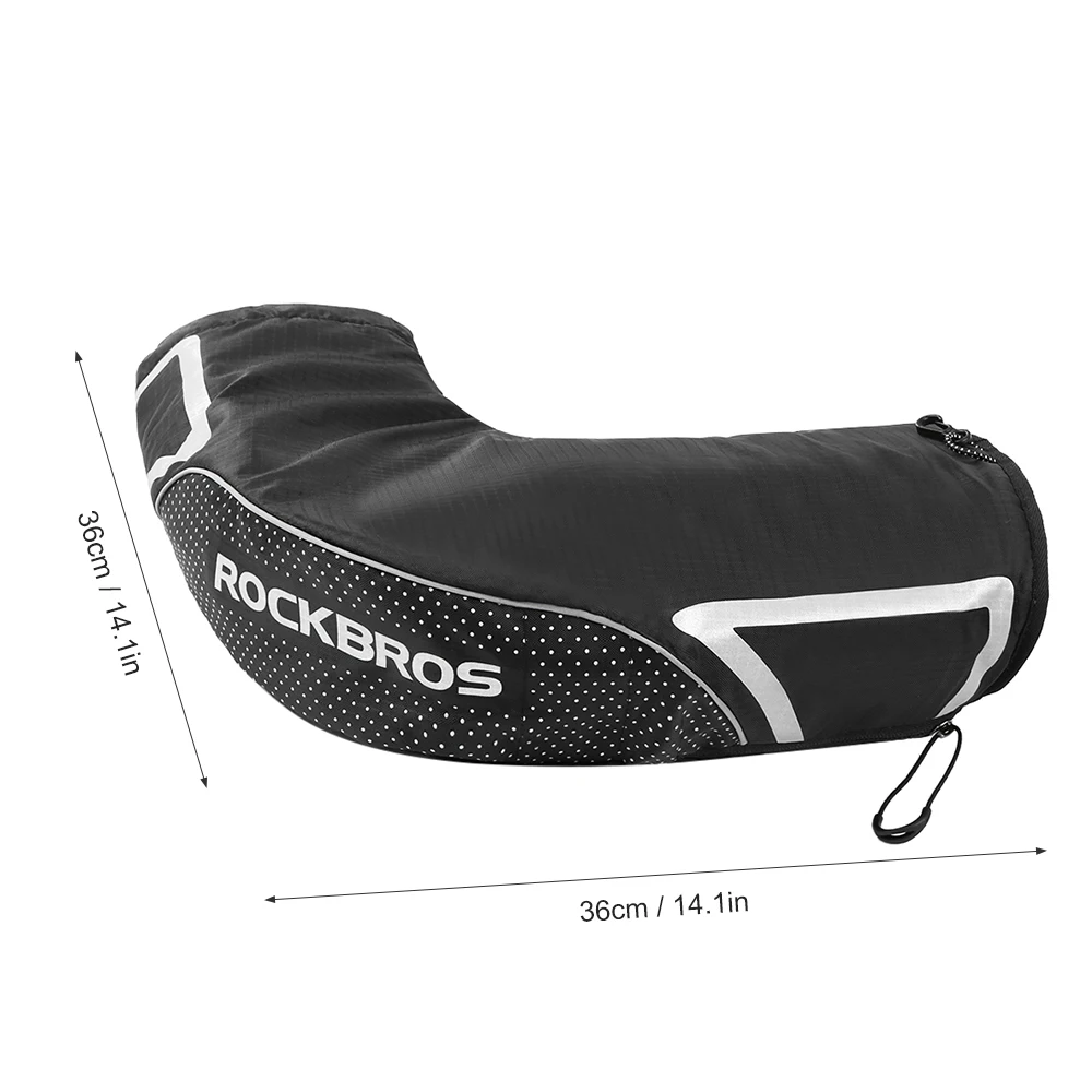 ROCKBROS Митенки на руль велосипеда теплые зимние MTB дорожный велосипед митенки