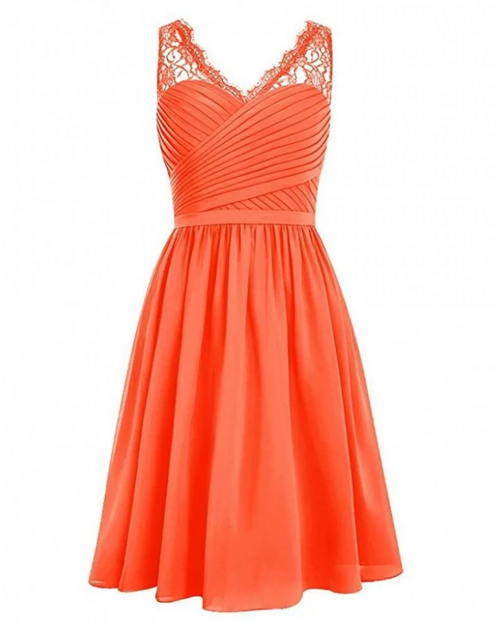 Orange Bridesmaid Dresses Cheap
