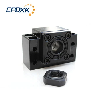 

BK12 BF12 ball screw supporter with angular contact bearing to match SFU1604 SFU1605 ball screw end support cnc part 3 sets