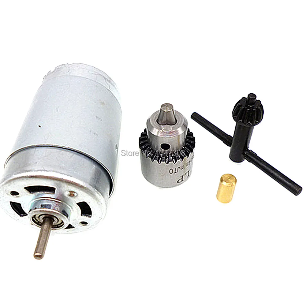 6v 15v 12v 555 Motor Electric Drill Chuck JT0 Precision Drill Chuck Key Clamping Range 0.3mm 4mm