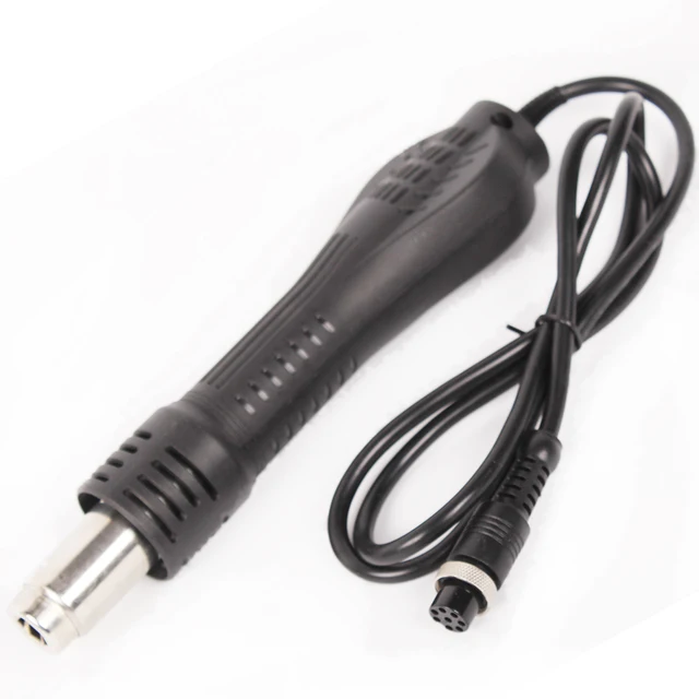 8 Holes Hot Air Gun Handle BGA Rework Solder Hot Air Blower Heat Gun FOR 858 8858 858D 878A 878 Soldering Station