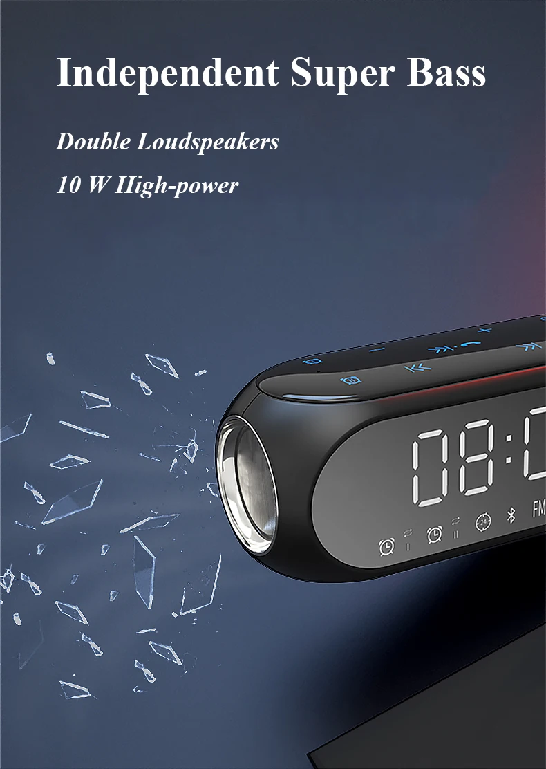 Новый Soaiy Мини Bluetooth динамик портативный беспроводной звуковая система