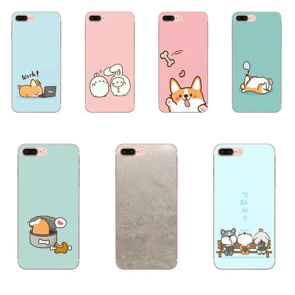 

Cute Corgi Butt Animal Puppy For Huawei P7 P8 P9 P10 P20 P30 Lite Mini Plus Pro 2017 2018 2019 Soft TPU Print Case