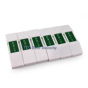 

5Pcs Per lot Plastic Mini Release Button with Opening and Closing Interface for RFID Access Control System Easy Installation