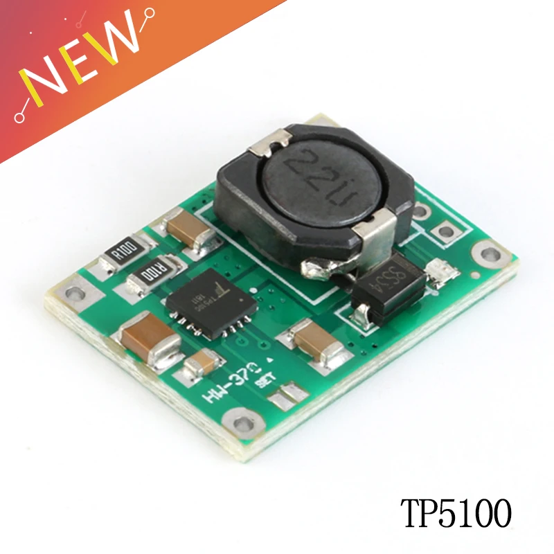 

5Pcs TP5100 2Cells/ Single Lithium ion Battery Charger Module 2A Charging PCB Board Management Module WH370 4.2V 8.4V