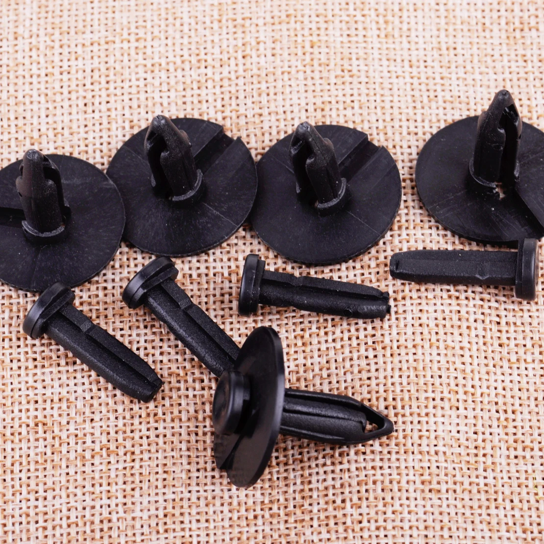 CITALL 25pcs Spare Tire Retainer Push Type Blind Rivet Splash Shield