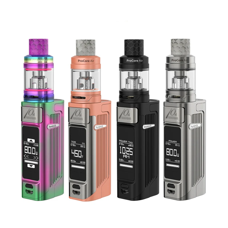 Original Joyetech ESPION Solo Kit 80W Espion Solo Box MOD Vape Include 21700 Battery and 4.5ml Procore Aire Atomizer with ProCA 06