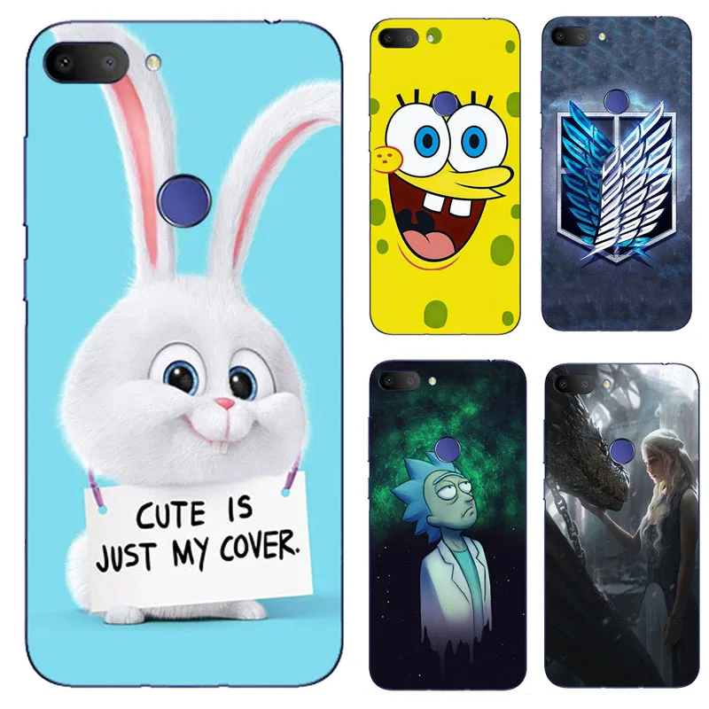 

Case For Alcatel 1S 5024D 2019 5.5" Cover Funda Soft TPU Silicone Case Pattern 3D Cat Coque Bag for Alcatel 1S 2019 Phone Cases
