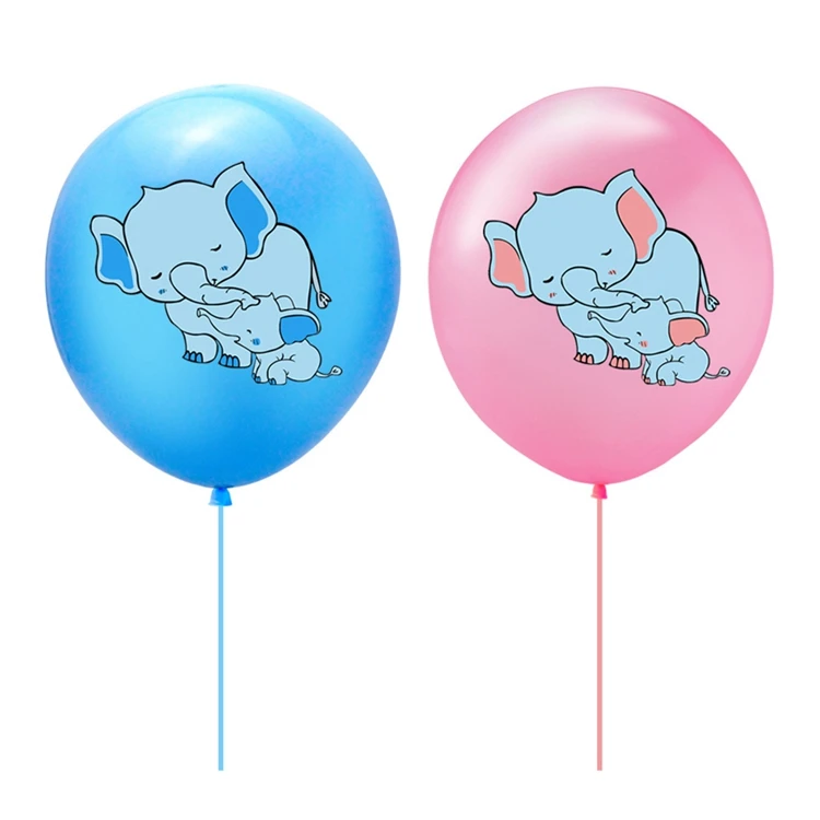 Yoeriwoo слон латексные конфетти для воздушного шара балоны Oh Baby Shower мальчик или девочка счастливый первый день рождения украшения Дети Babyshower