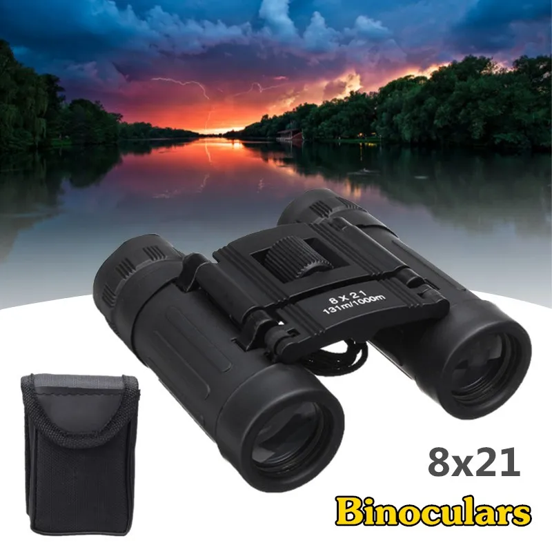 New Outdoors Hunting Optics 8X21 HD Binoculars Coated