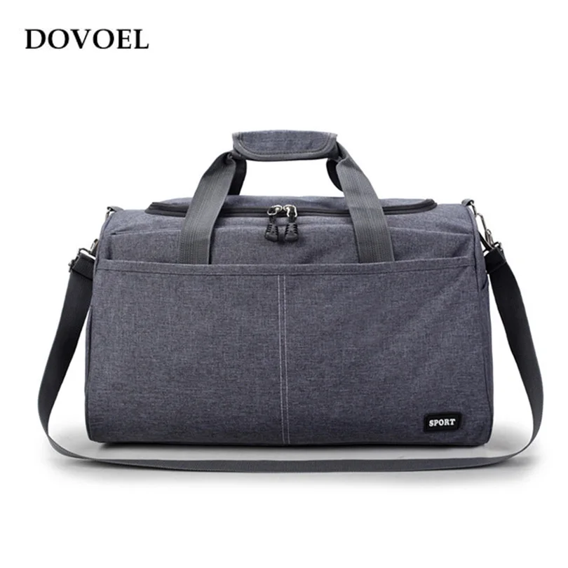 Dovoel Big Travel Handbag Large Capacity Nylon Solid Color Carry on