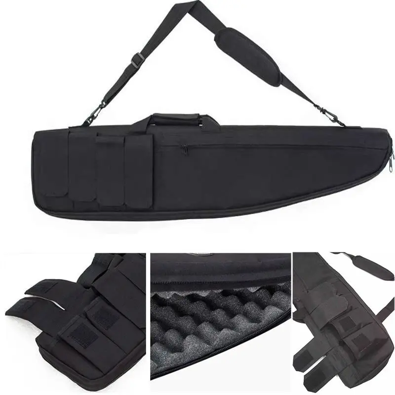 كامو حقيبة 98 سنتيمتر التكتيكية الصيد بندقية بنادق التصويب حقيبة الحرب لعبة الألوان العسكرية القتالية الادسنس الحافظة بندقية حقيبة الهواء ح...