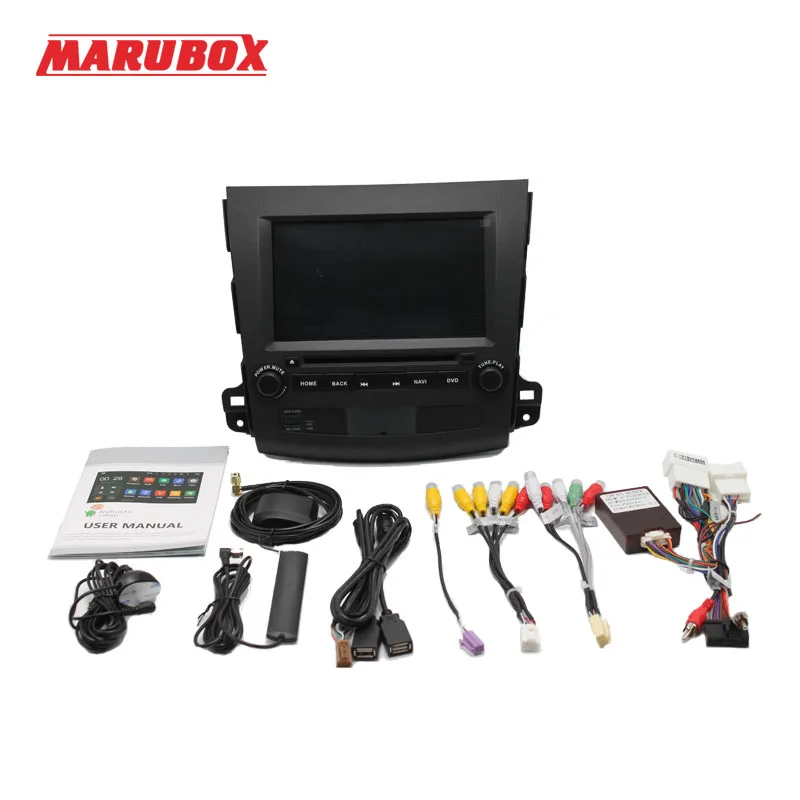 Flash Deal Marubox 2 Din Android 8 4GB RAM For MITSUBISHI Outlander XL 2006 - 2012 Stereo Radio GPS Navi DVD Car Multimedia Player 8A710PX5 5